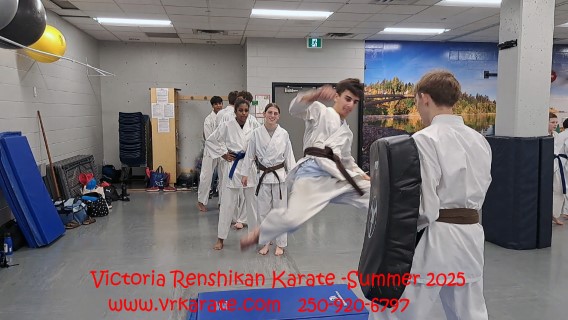 Student Callum training